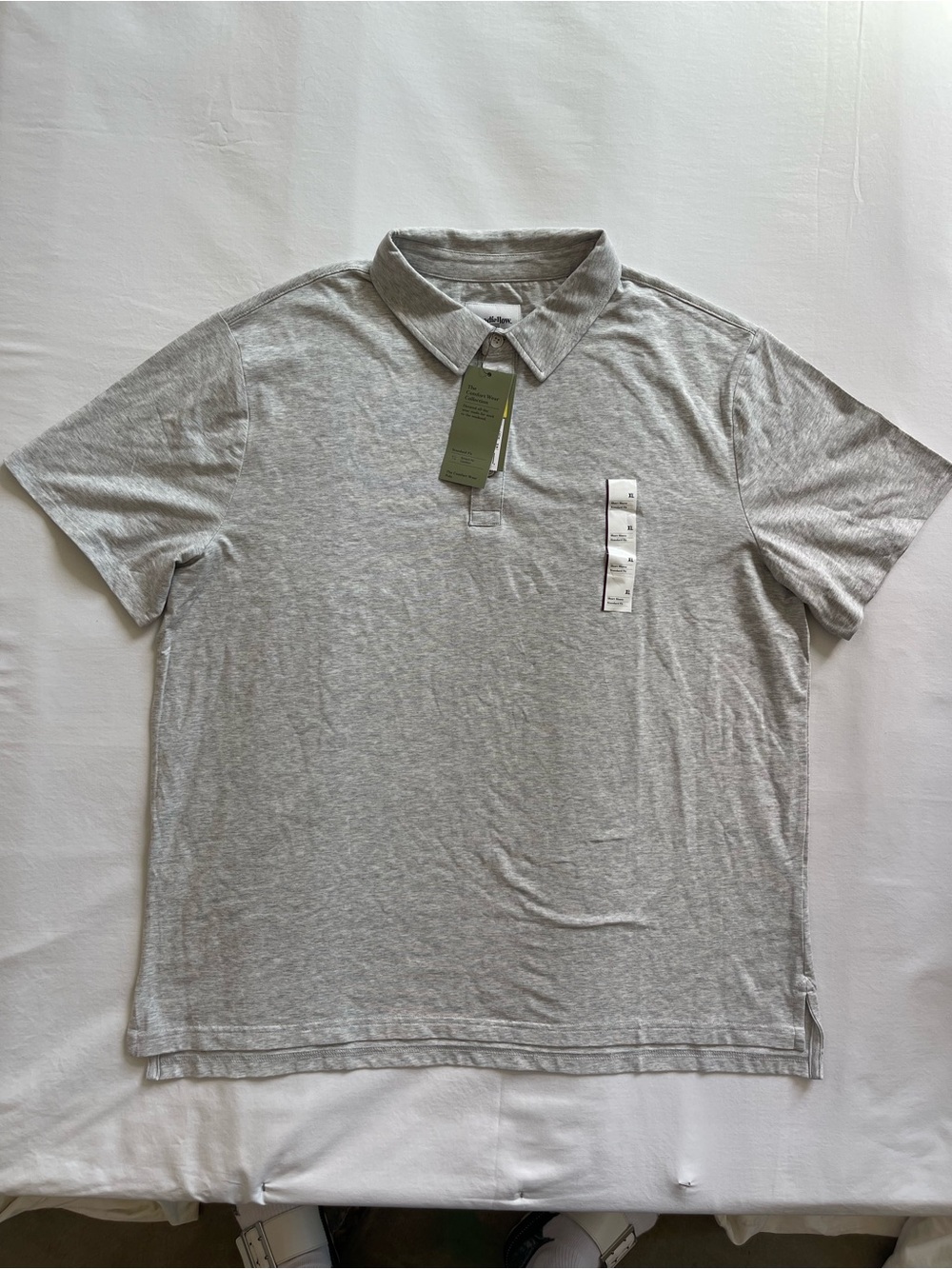 Goodfellow & Co Light Gray Short-Sleeve‎ Polo